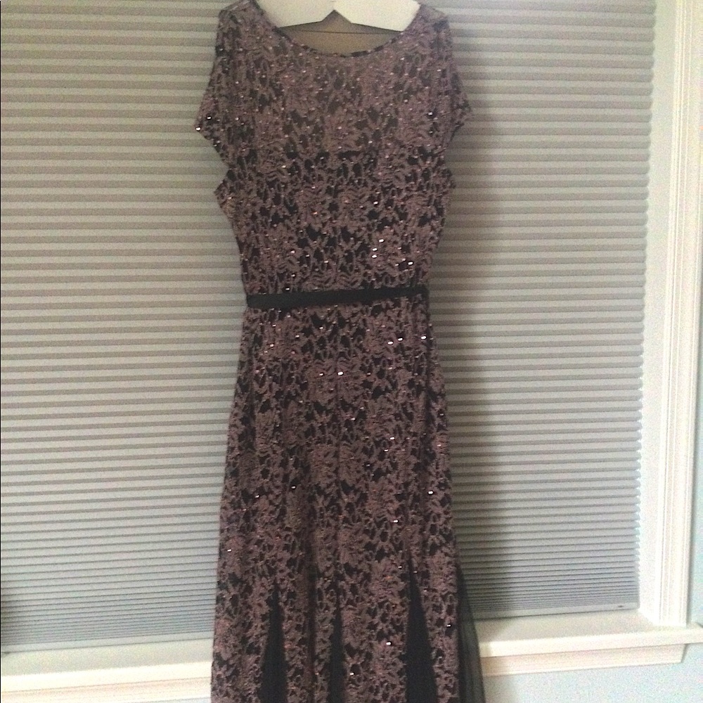 Brand new rose gold dress